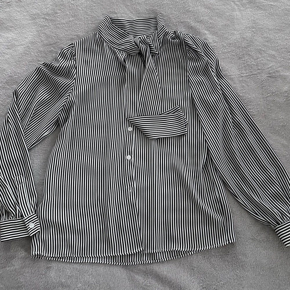 Women’s Premise pinstripe blouse size Small (New - never worn)